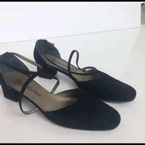 Yves Saint Laurent block heels